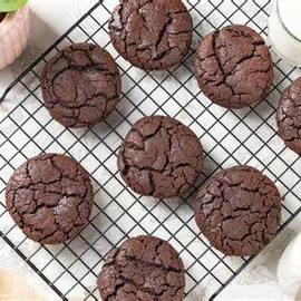 Какао-печиво брауні зі шматочками шоколаду 